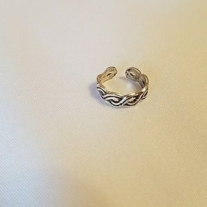 Sterling silver ear cuff